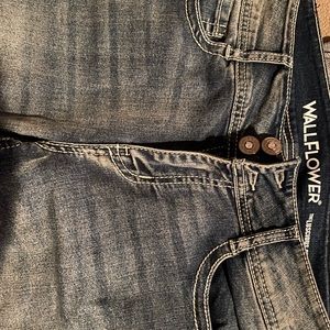 Wallflower jeans size 9 so cute and worn once. New condition! Grown out of it